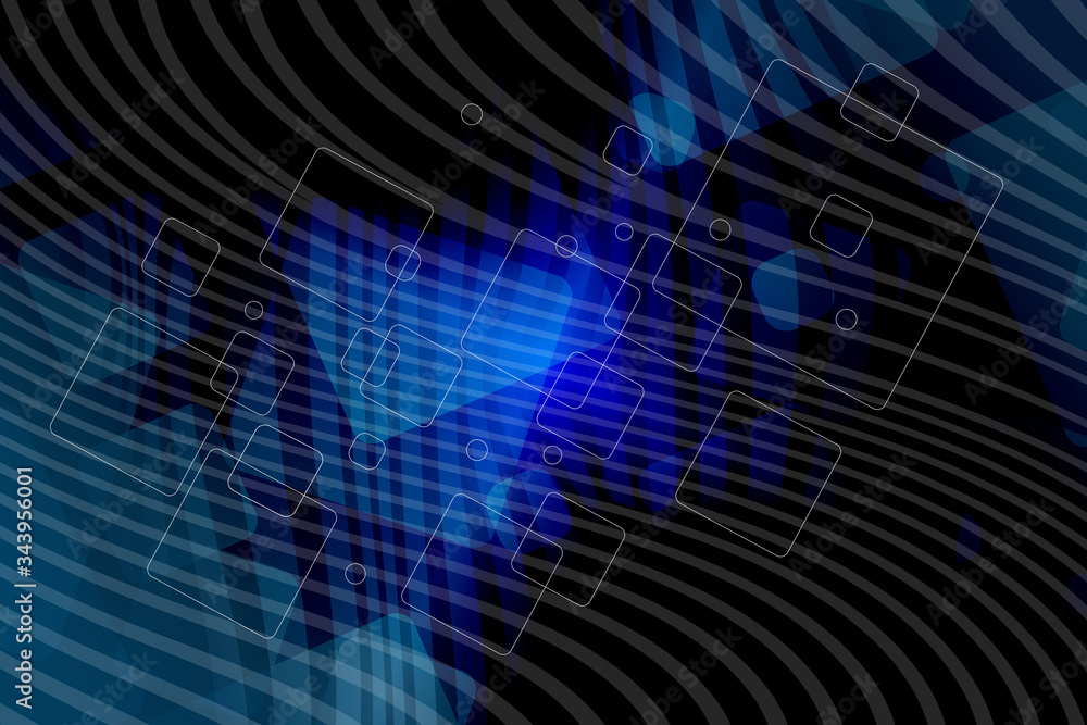 Fototapeta premium abstract, blue, wallpaper, light, wave, design, water, waves, curve, texture, illustration, pattern, digital, backdrop, motion, sea, backgrounds, line, flow, art, graphic, shape, color, fractal, lines