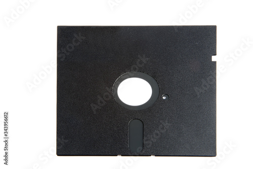 black floppy disk