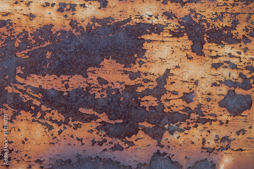Industrial rusty metal texture background