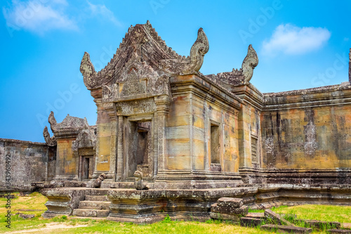 Prasat Preah Vihear temple ruins, Cambodia photo