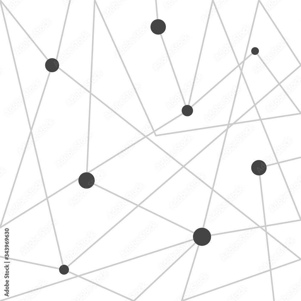 Abstract background with connecting dots and lines. Plexus effect. Vector illustration. Global network connection. Geometric connected abstract background Abstract background with connecting dots and lines. Plexus effect. Vector illustration. Global network connection. Geometric connected abstract background