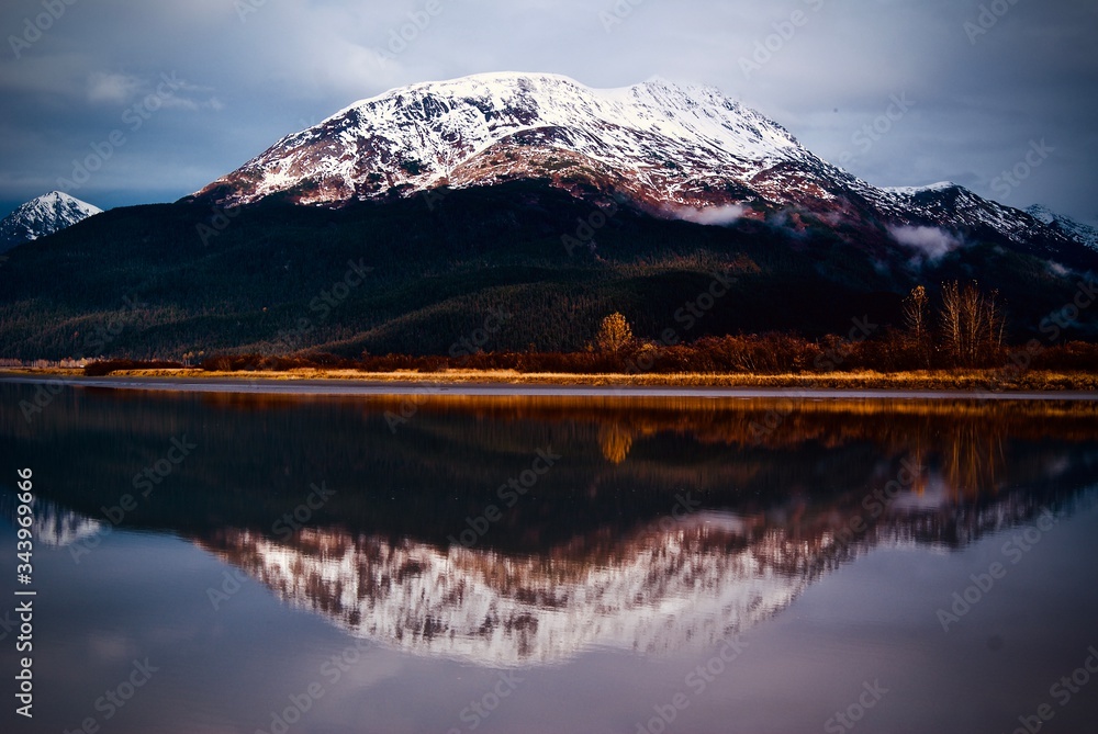 Reflejo Montaña Alaska