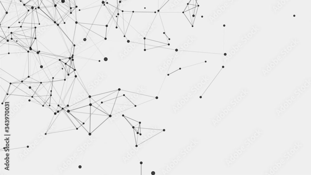 Abstract composition with connecting dots and lines and triangles on the backround. Plexus effect. Abstract composition with connecting dots and lines and triangles on the backround. Plexus effect.