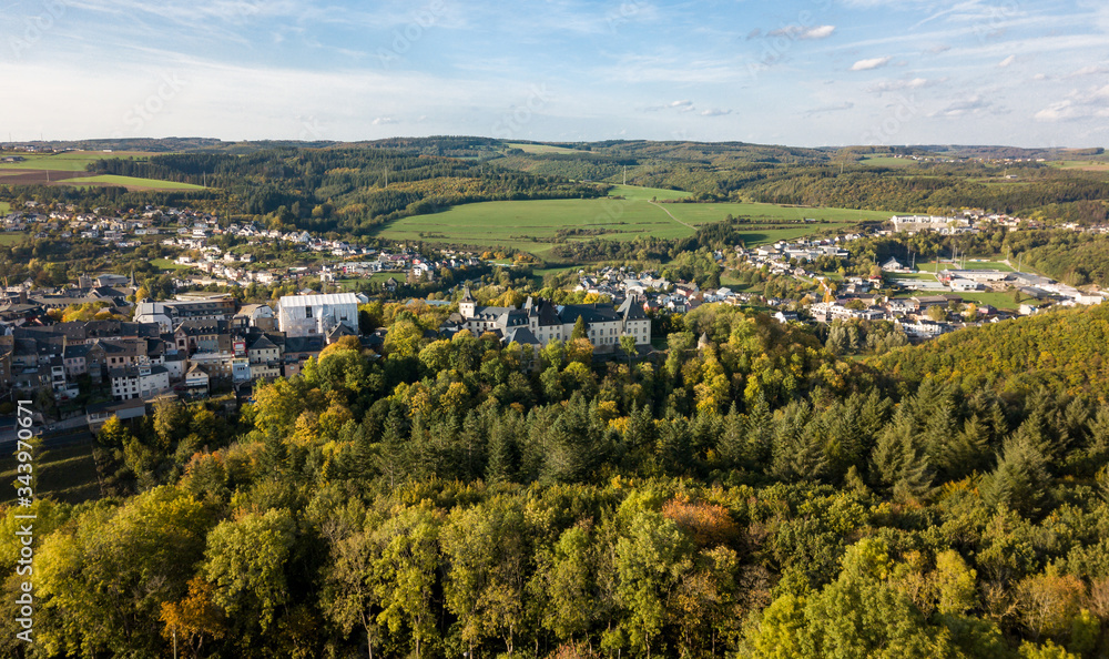 Schloss Wiltz, Luxemburg, Ardennen, Mitelgebirge, ösling, Eifel