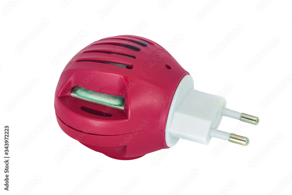 Electric fumigator isolate on a white background close-up. Electric fumigator isolate on a white background close-up.