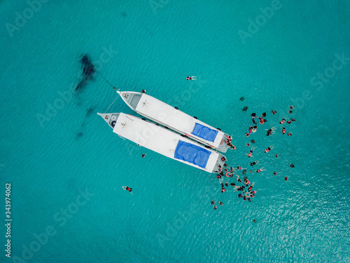 Redang island snorkelling operators from the sky photo
