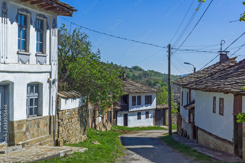 Old houses at historical village of Staro Stefanovo, Bulgaria Old houses at historical village of Staro Stefanovo, Bulgaria