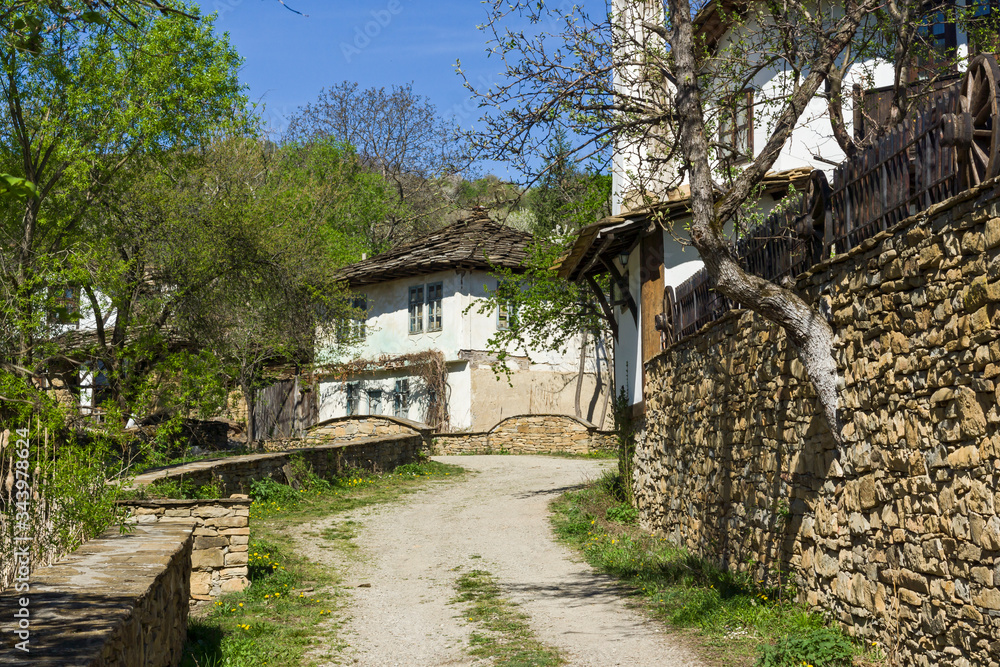 Old houses at historical village of Staro Stefanovo, Bulgaria Old houses at historical village of Staro Stefanovo, Bulgaria