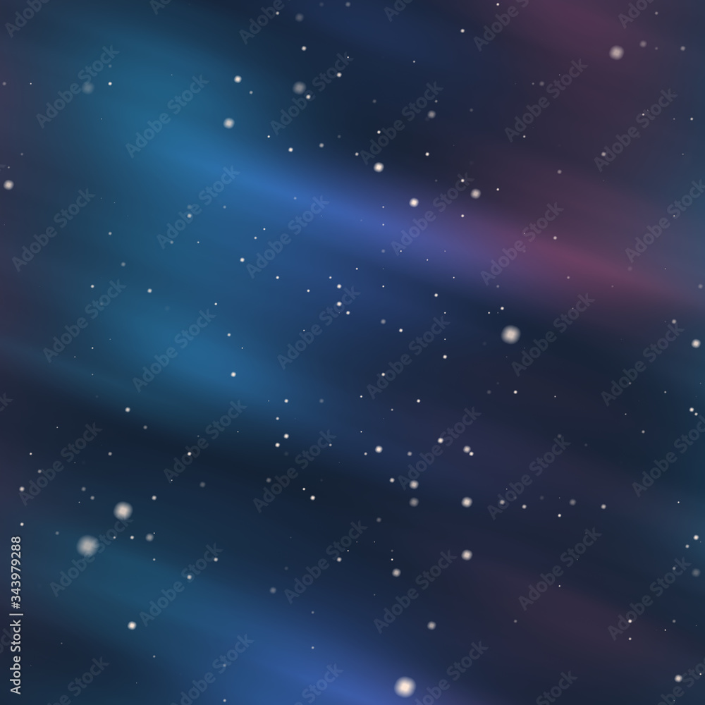 Obraz premium aurora lights abstract gradient background illustration
