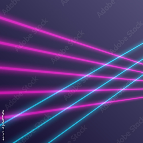 geometric retro 80s laser background