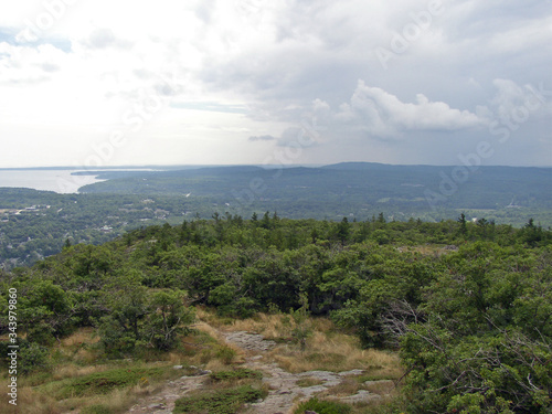 View From Mount Battie, Camden Hills State Park, Maine photo