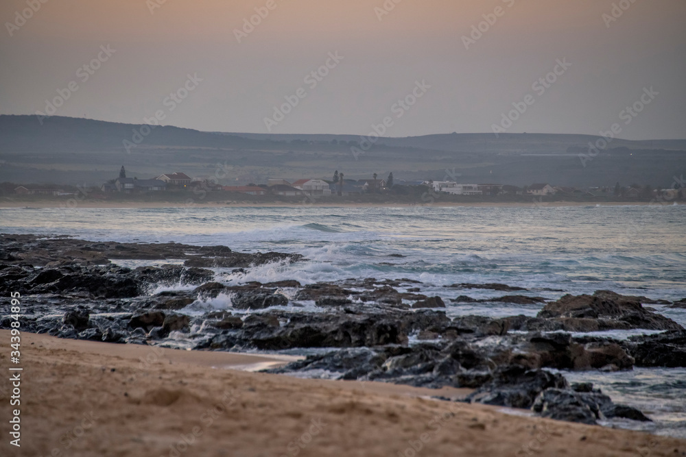 Jeffreys Bay photographed in South Africa. Picture made in 2019.