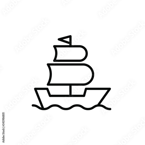 Ship icon template