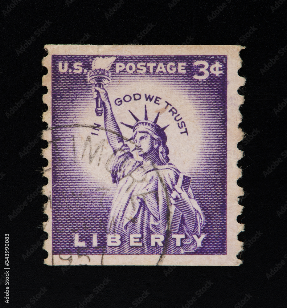 Obraz premium postage stamp