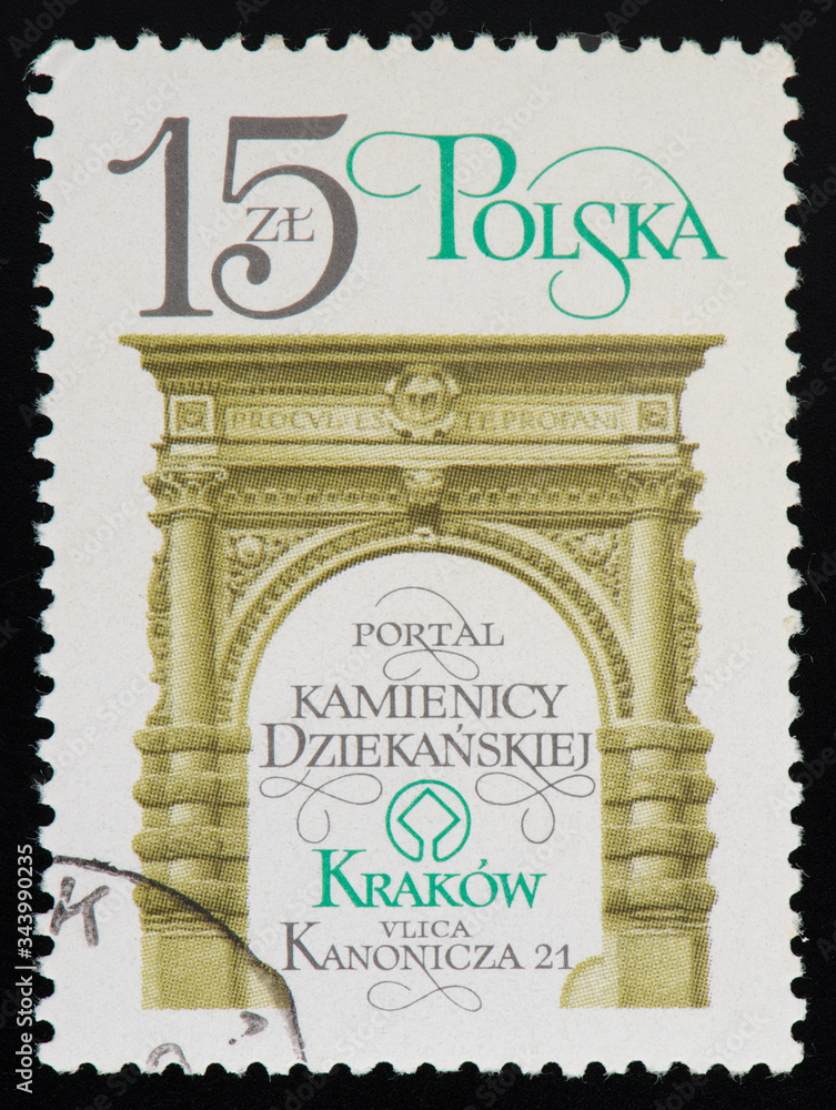 Obraz premium postage stamp
