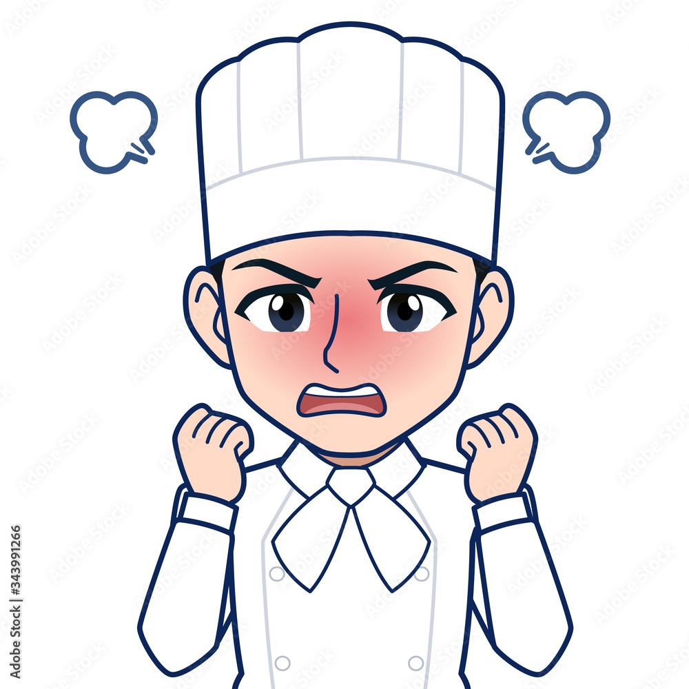 パティシエの男性