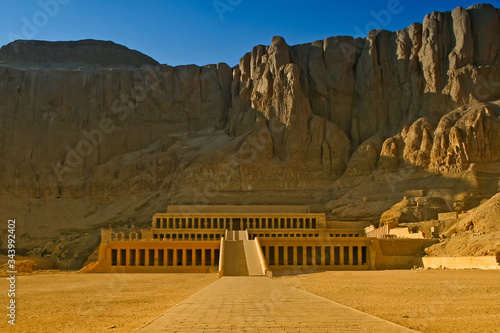Mortuary temple of the Queen Hatshepsut, Western Bank of the Nile, Egypt