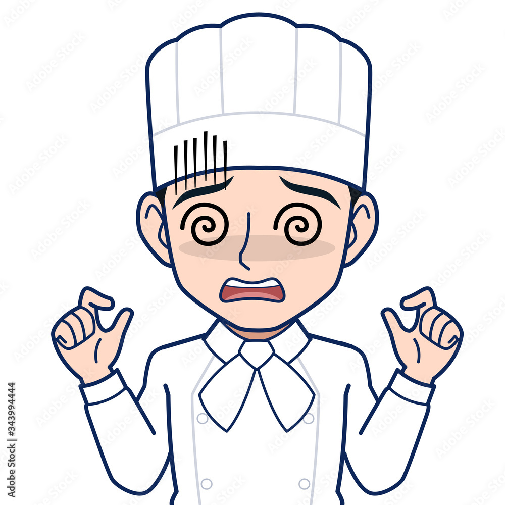 パティシエの男性