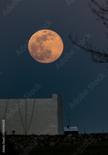 Pink super moon for 2020