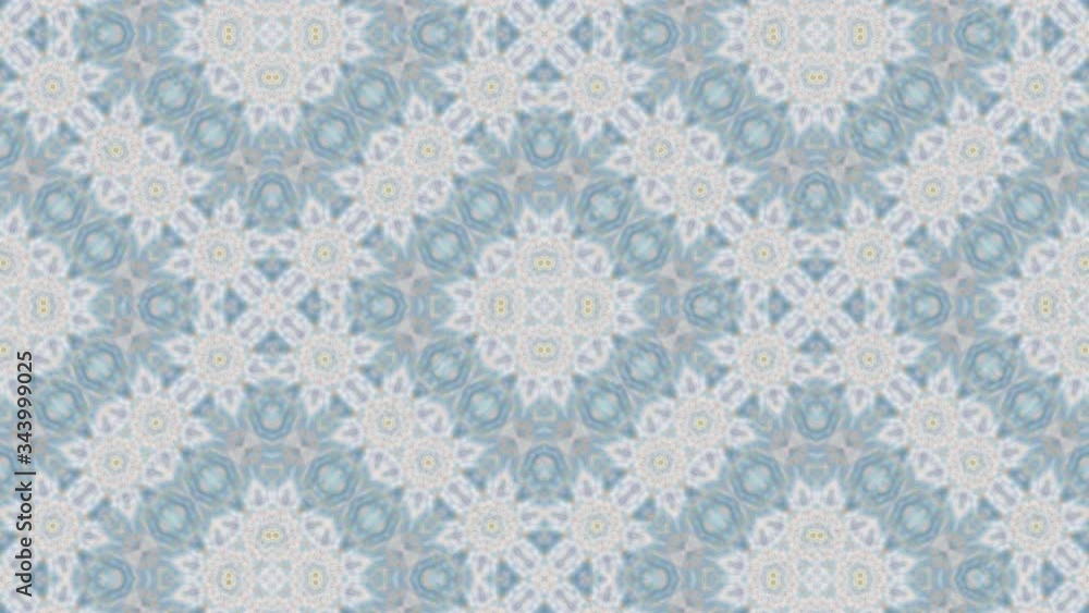 Abstract blue and white background kaleidoscope Abstract blue and white background kaleidoscope