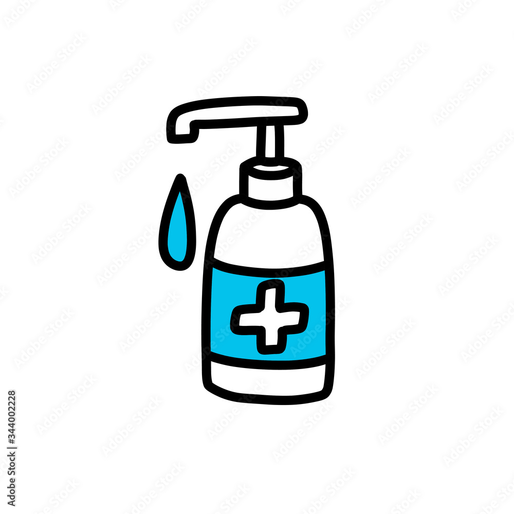 alcohol gel, hand sanitizer icon, vector illustration alcohol gel, hand sanitizer icon, vector illustration