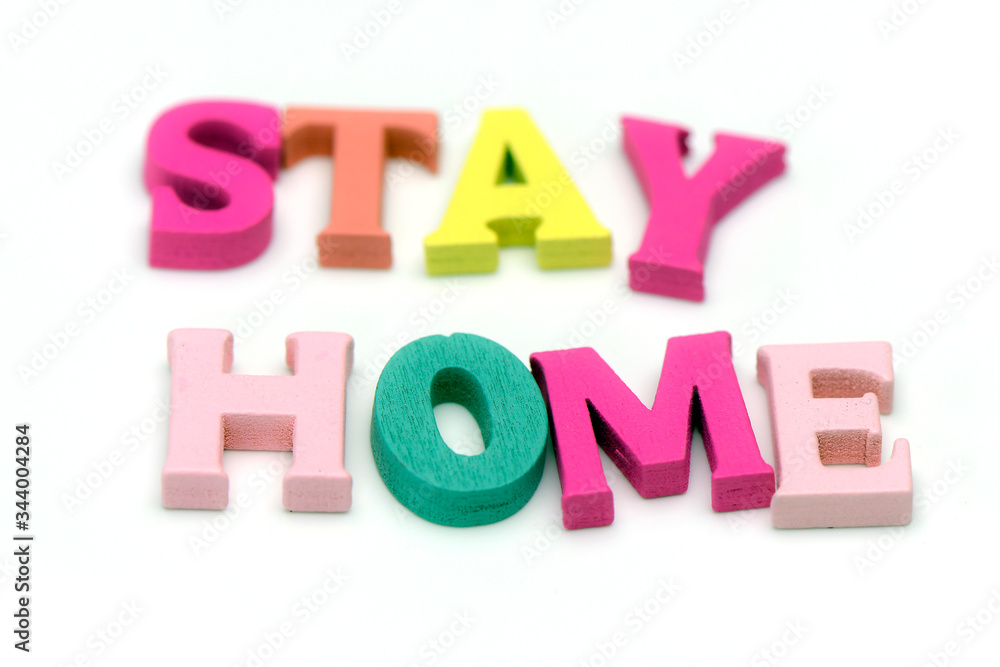 Stay home, stay safe at home. Stay home, stay safe at home.