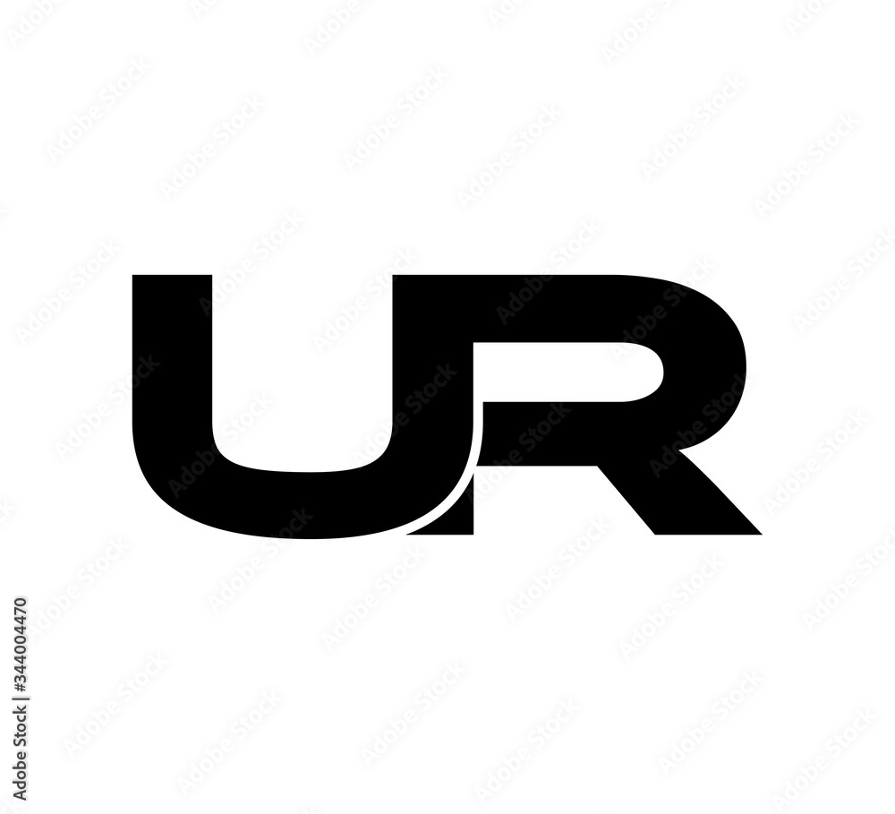 Initial 2 letter Logo Modern Simple Black UR
Initial 2 letter Logo Modern Simple Black UR