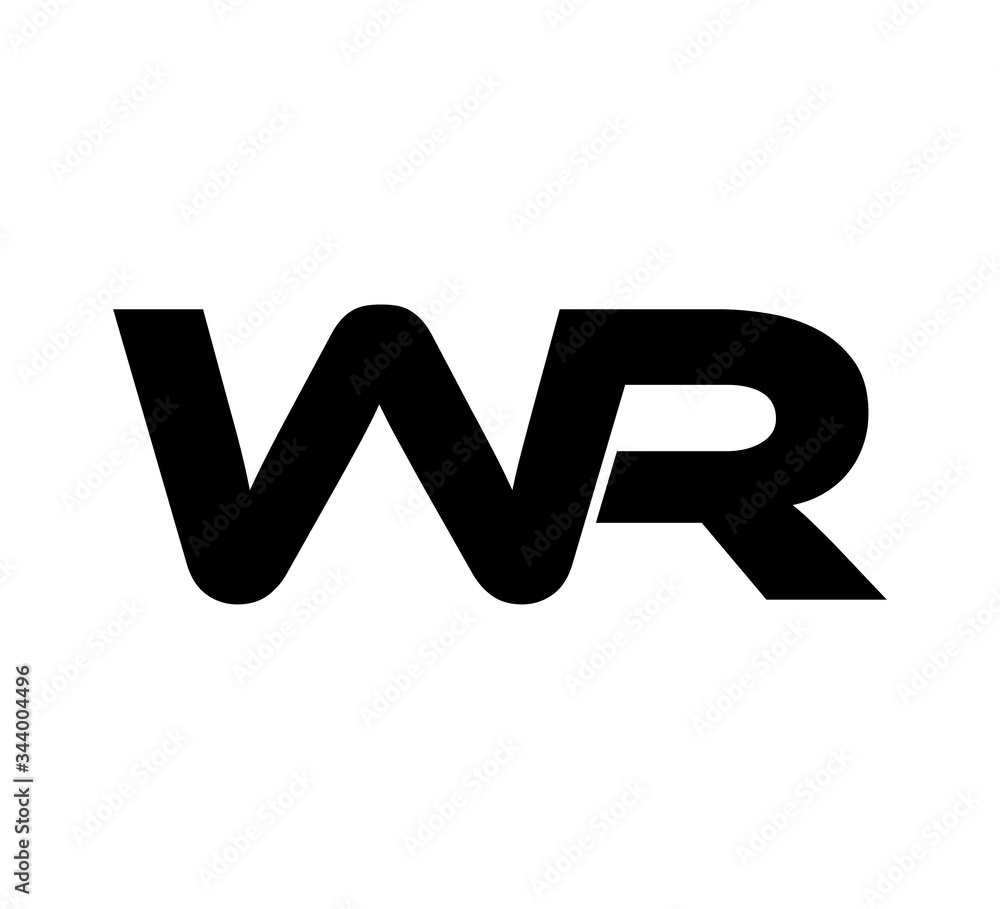 Initial 2 letter Logo Modern Simple Black WR
Initial 2 letter Logo Modern Simple Black WR