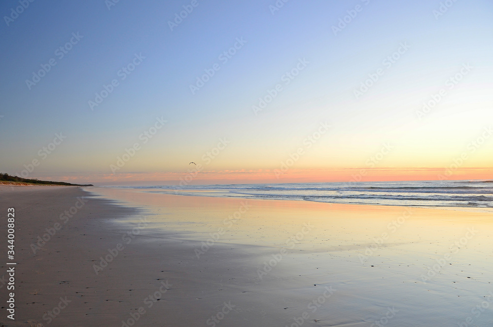 Sunrise in Casuarina beach, Australia