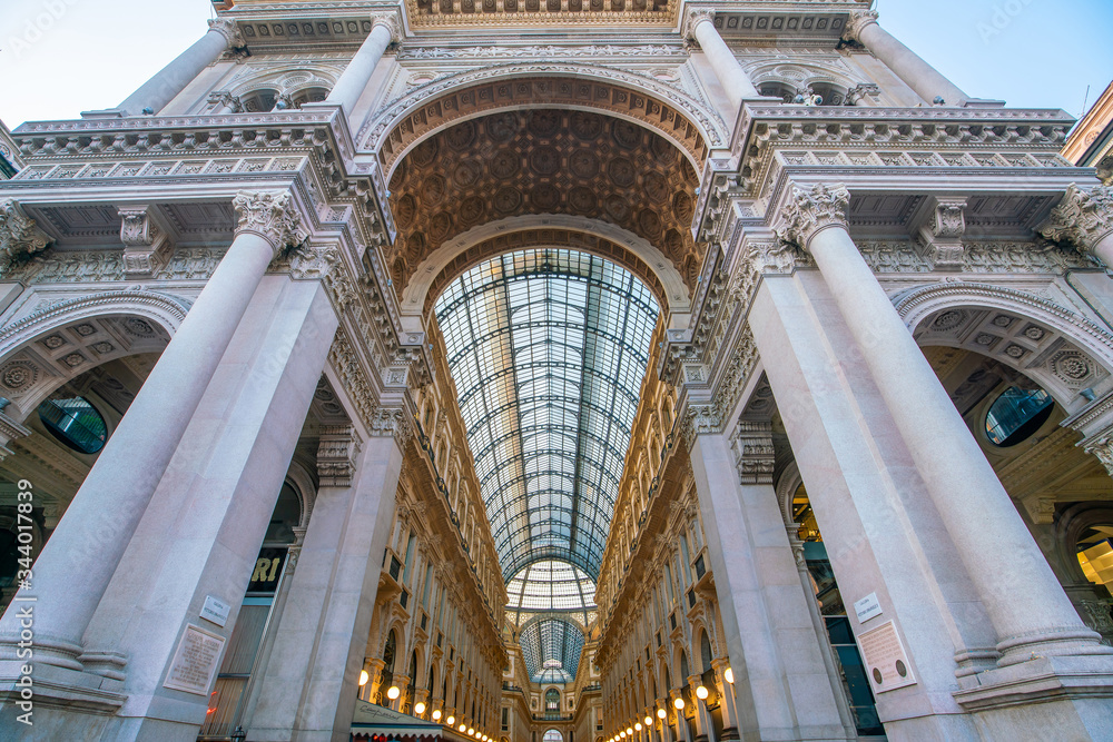 Galleria Vittorio Emanuele II is one of the most popular shopping areas in Milan