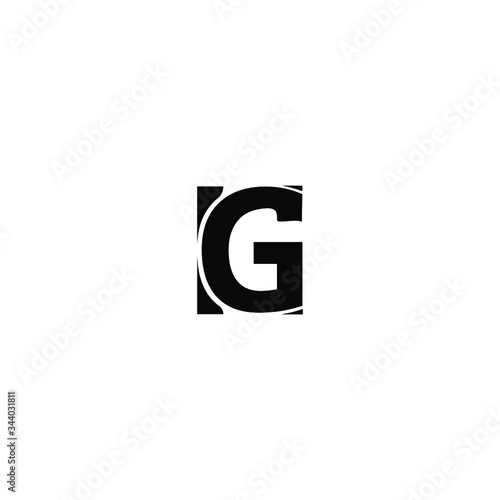 hg letter abstract logo