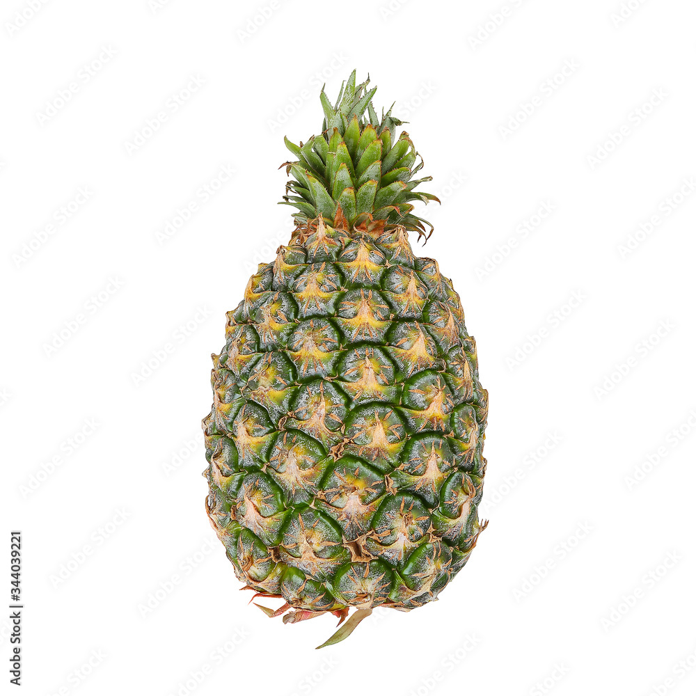Fresh Taiwan pineapple isolated on white background. Fresh Taiwan pineapple isolated on white background.