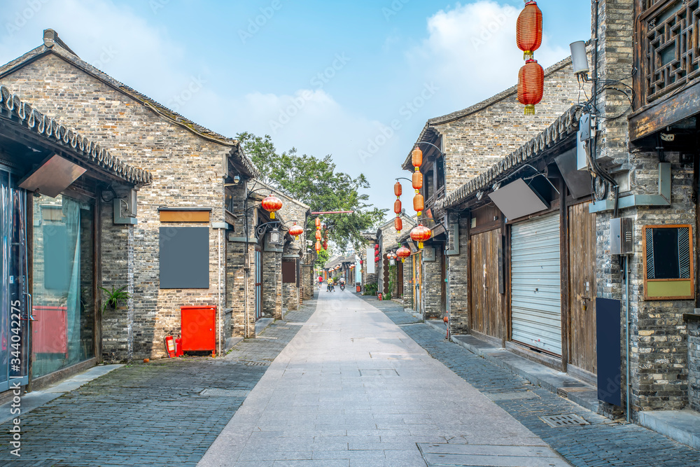 Obraz premium Ancient city, Dongguan old street, Yangzhou, China