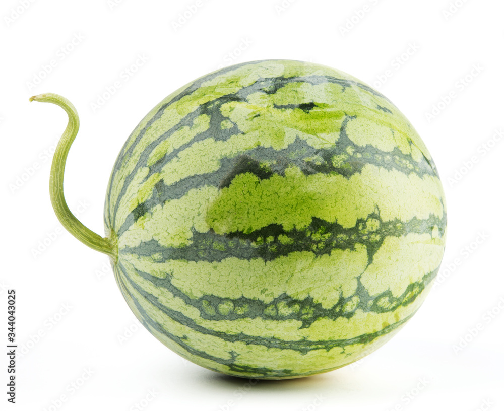 Fresh watermelon isolated on white background. Fresh watermelon isolated on white background.