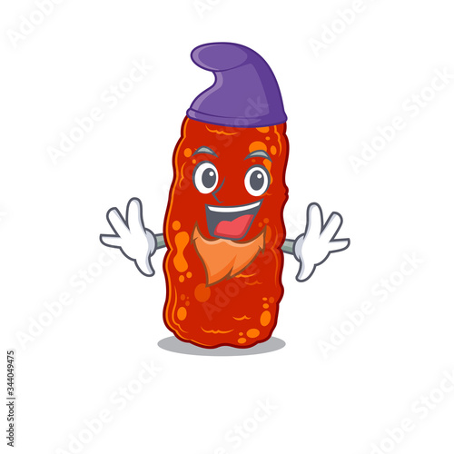 Cute picture of acinetobacter bacteria in Elf cartoon design