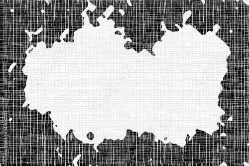 Texture of burlap, canvas. Vector background, shades of gray.	