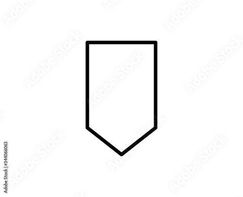 Bookmark line icon