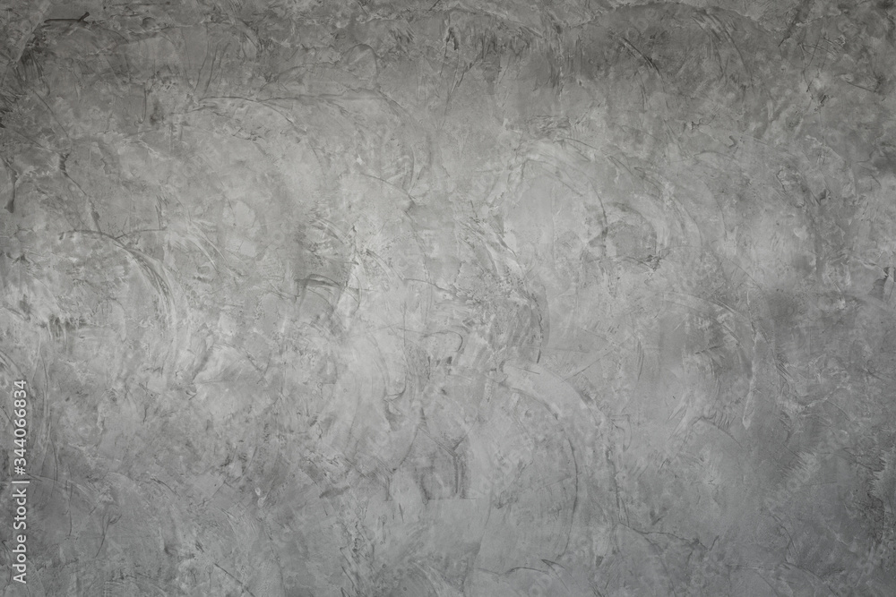Naklejka premium Gray concrete wall background, loft wall
