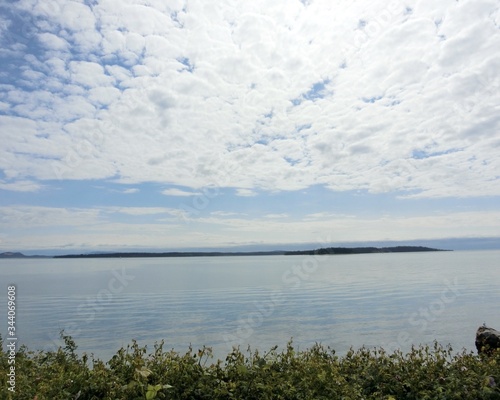 lake and sky