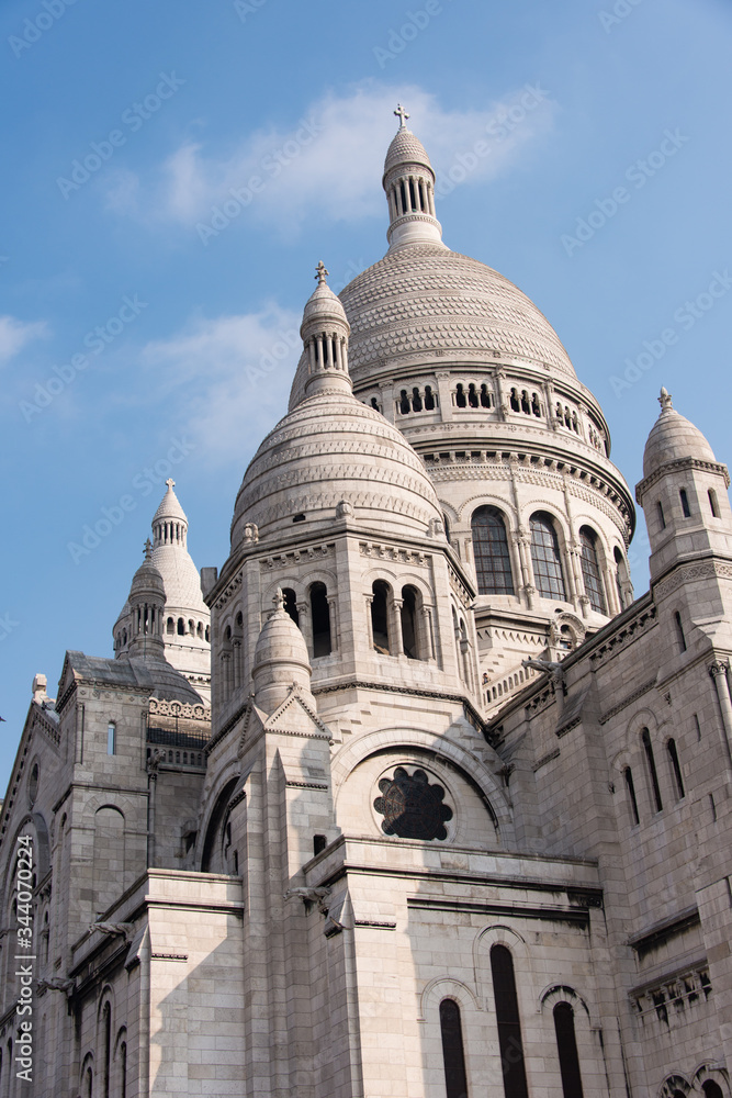 The dome of Sacré Coeur, Paris, France