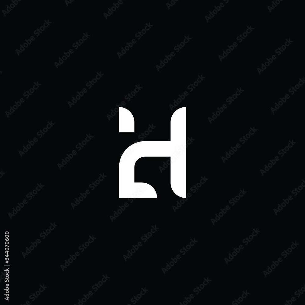 Minimal elegant monogram art logo. Outstanding professional trendy awesome artistic LH HL initial based Alphabet icon logo. Premium Business logo White color on black background Minimal elegant monogram art logo. Outstanding professional trendy awesome artistic LH HL initial based Alphabet icon logo. Premium Business logo White color on black background