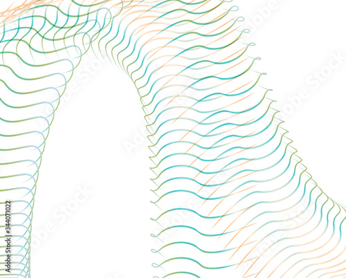 Abstract background blend wave line design for Wallpaper, Banner, Background, Card, Book Illustration, landing page