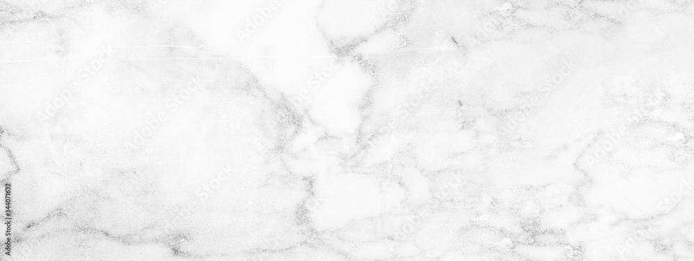 Obraz premium Marble granite white panorama background wall surface black pattern graphic abstract light elegant gray for do floor ceramic counter texture stone slab smooth tile silver natural.