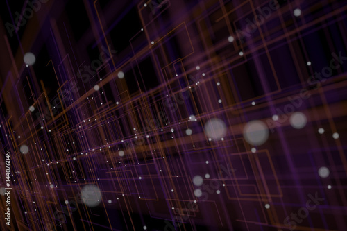 3D background image rendered using a computer