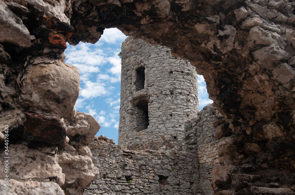 ruins of ancient castle