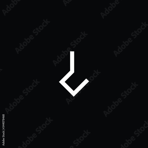 Professional Innovative Initial CL logo and LC logo. Letter L Minimal elegant Monogram. Premium Business Artistic Alphabet symbol and sign