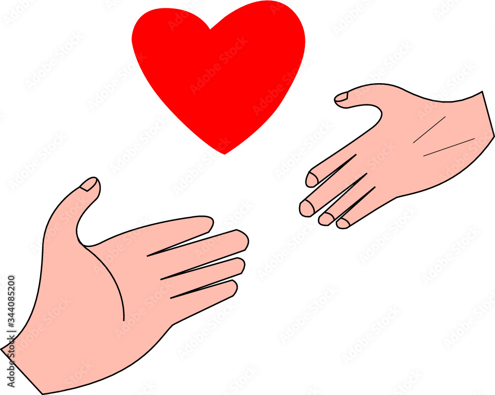 Give hands with heart Give hands with heart