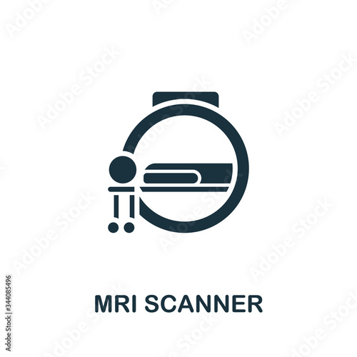 Mri Scanner icon. Simple illustration from medical equipment collection. Creative Mri Scanner icon for web design, templates, infographics and more