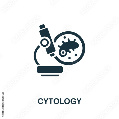 Cytology icon. Simple illustration from medical equipment collection. Creative Cytology icon for web design, templates, infographics and more