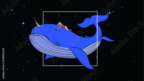 Space whale